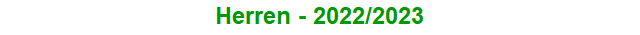 Herren - 2022/2023